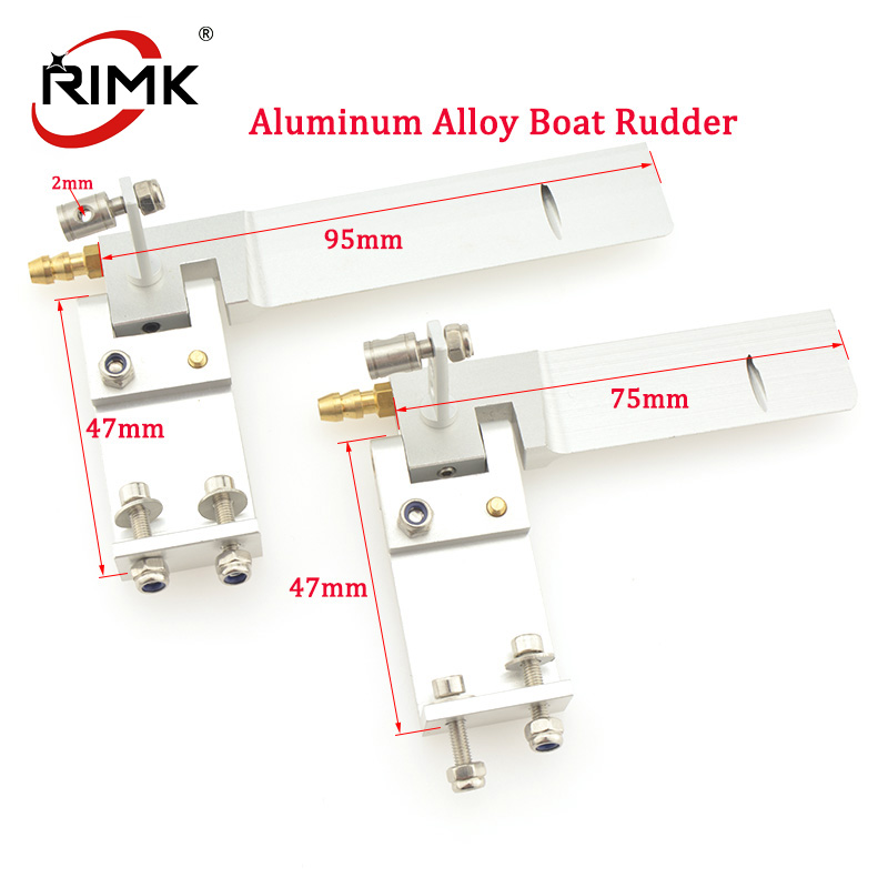 Electric Jet Board Motor - DIY RC Boat Aluminum Alloy Rudder
