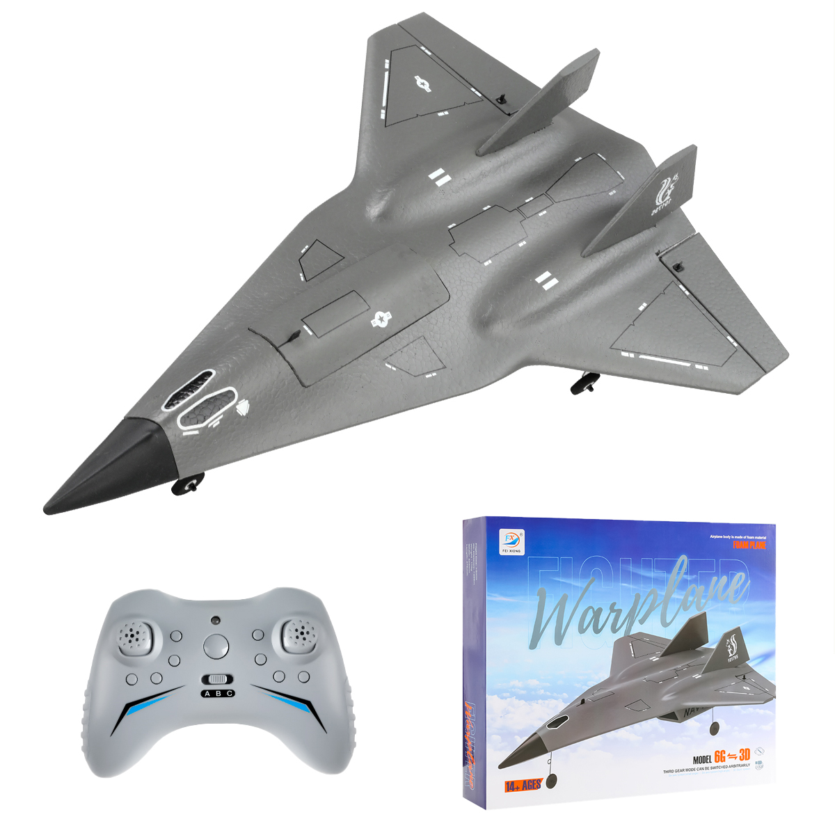 Electric Jet Board Motor - FX9672 RC Plane 4CH 2.4G Wireless