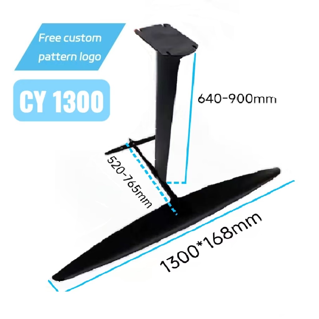 Hydrofoil Wing Set Carbon Fiber - 1300 Carbon Fiber Hydrofoil Set 1632sqcm