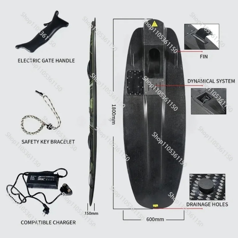Electric Surfboard Jetboard - 50KM/H Fast Speed Electric Jet Board