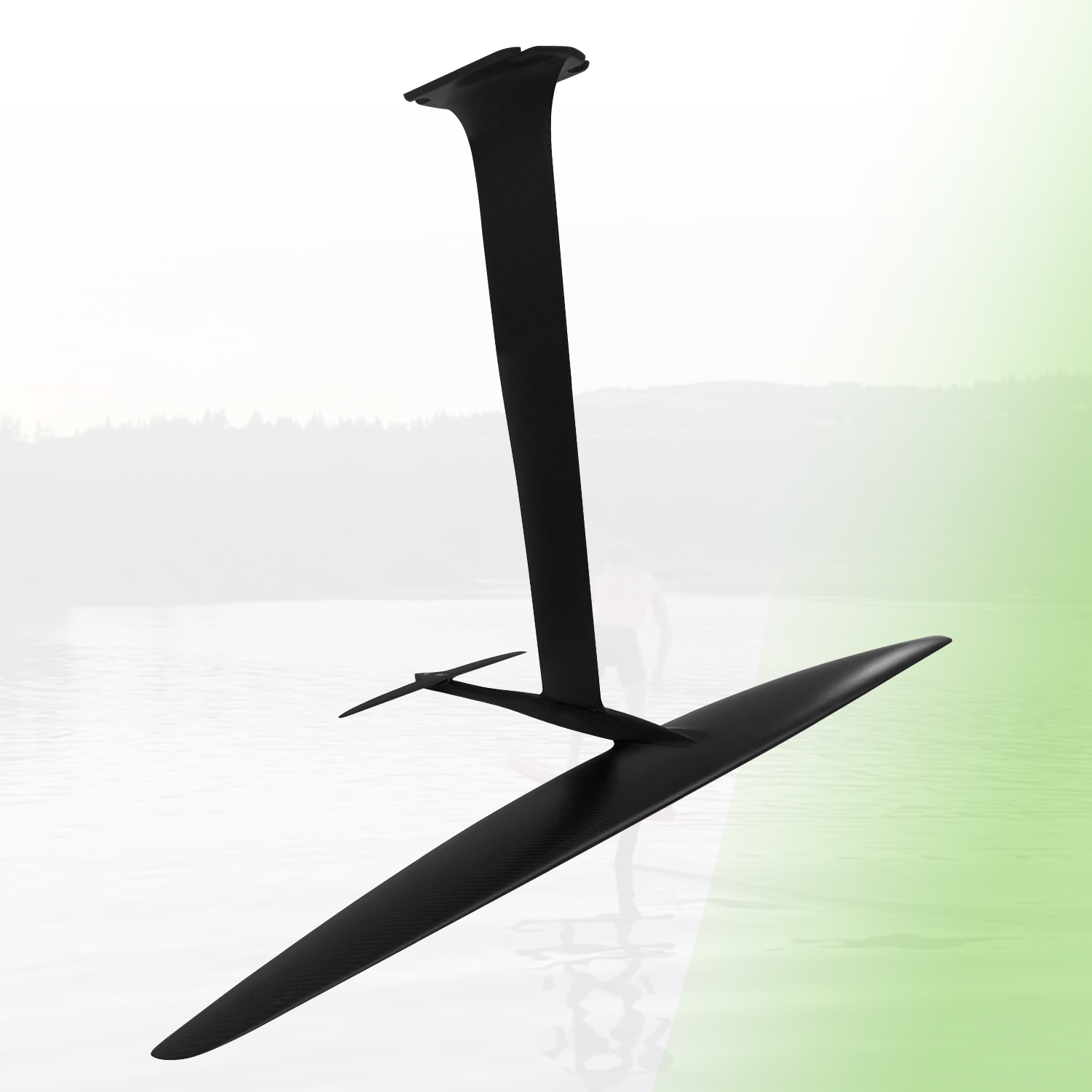 Efoil Board Foil Wing Carbon - PNG 1300 V2 Carbon Mast Aluminum