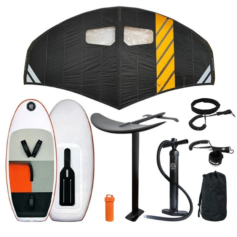 Hydrofoil Wing Set Carbon Fiber - Unpowered inflatable hydrofoil board, surf kite