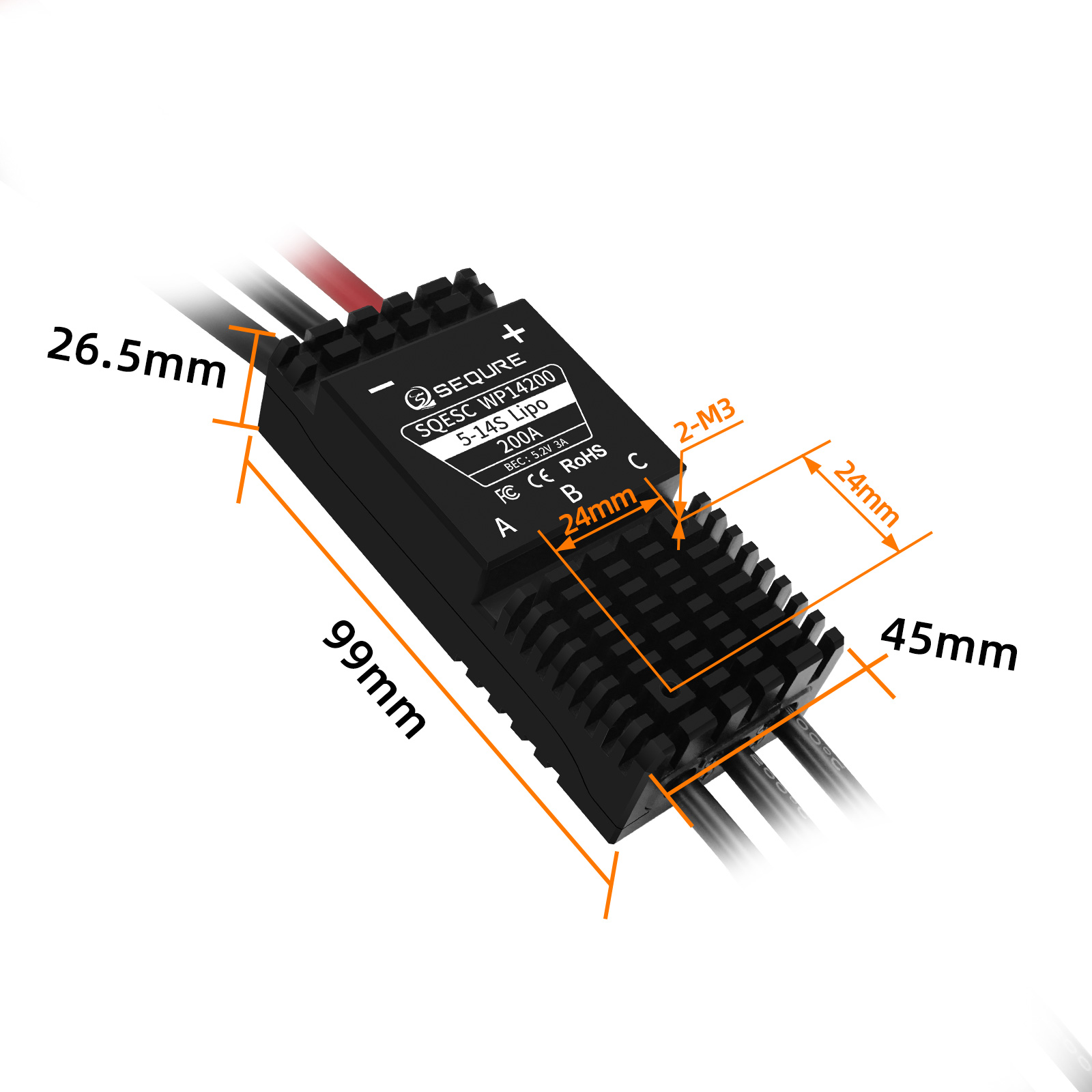 SEQURE WP14200 IP68 Waterproof - Efoil Remote Control Waterproof ulasan dan harga
