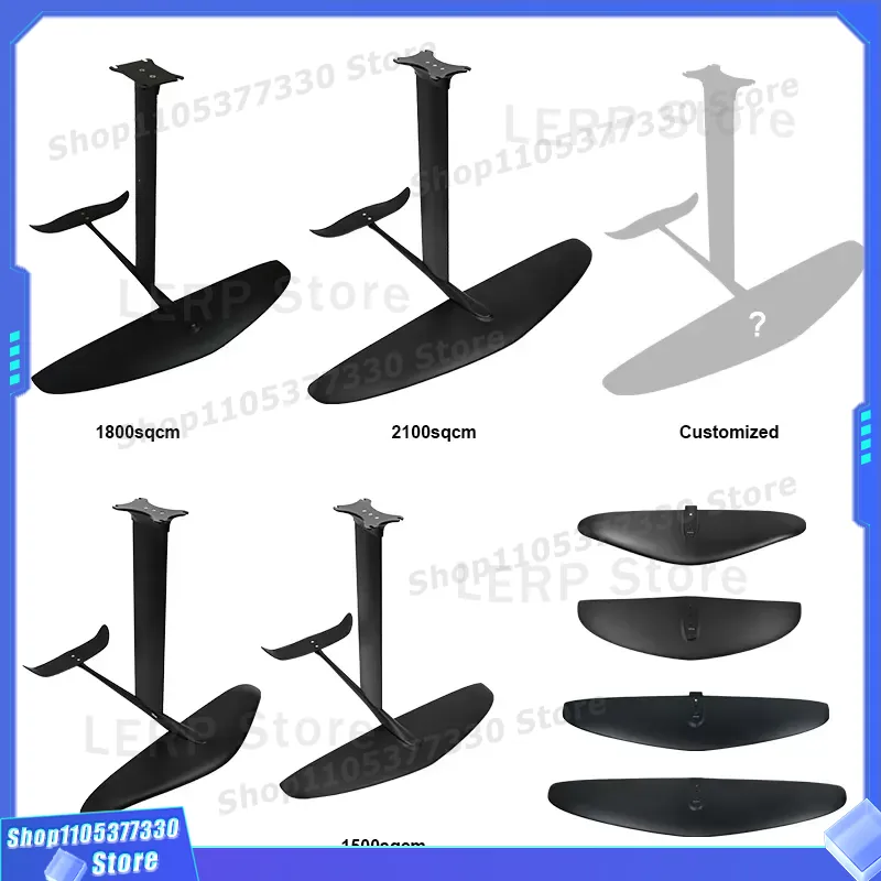 Custom Carbon Fiber Aluminum H - Hydrofoil Wing Set Carbon Fiber ulasan dan harga