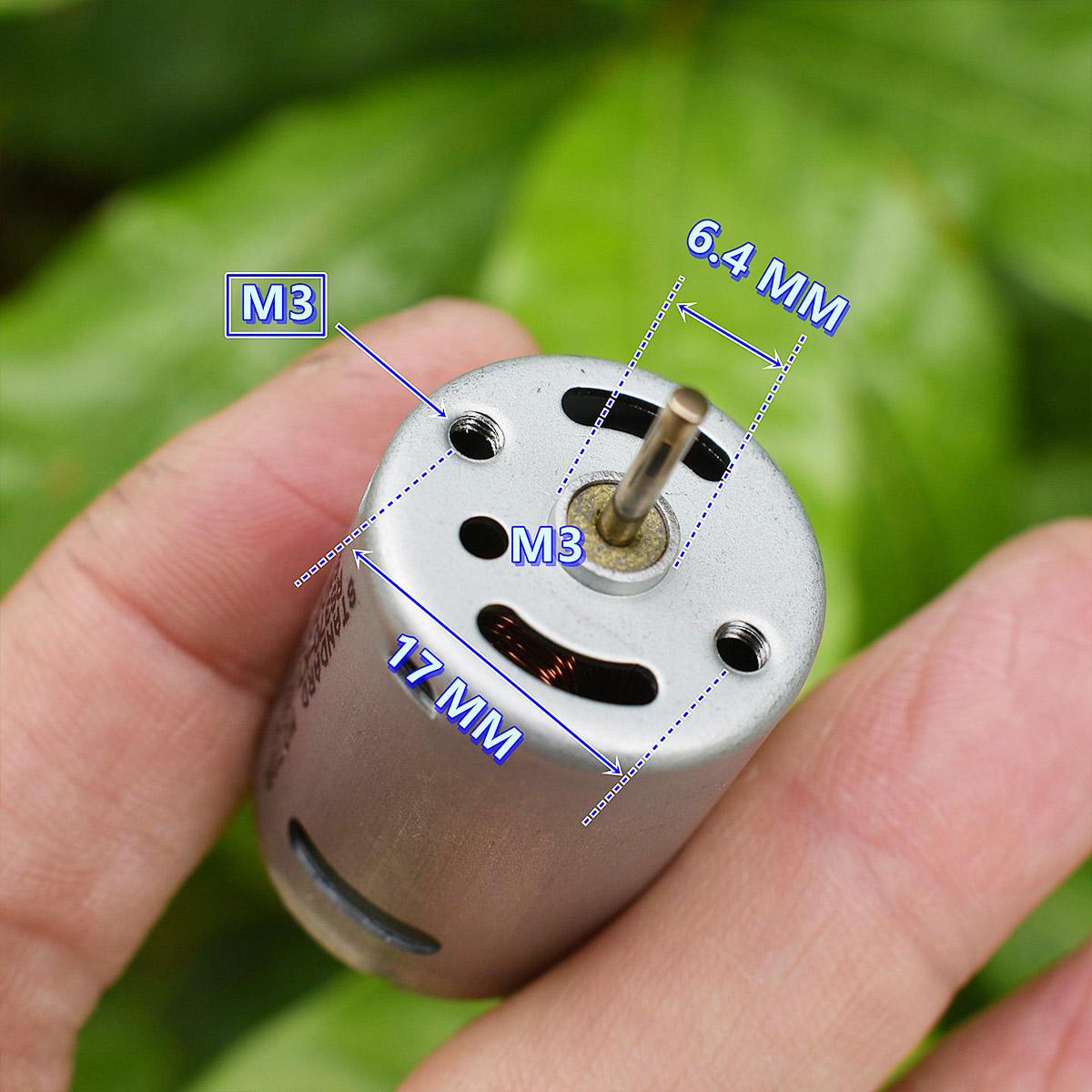 Mini 24mm Round 370 Motor DC 7 - Electric Jet Board Motor ulasan dan harga
