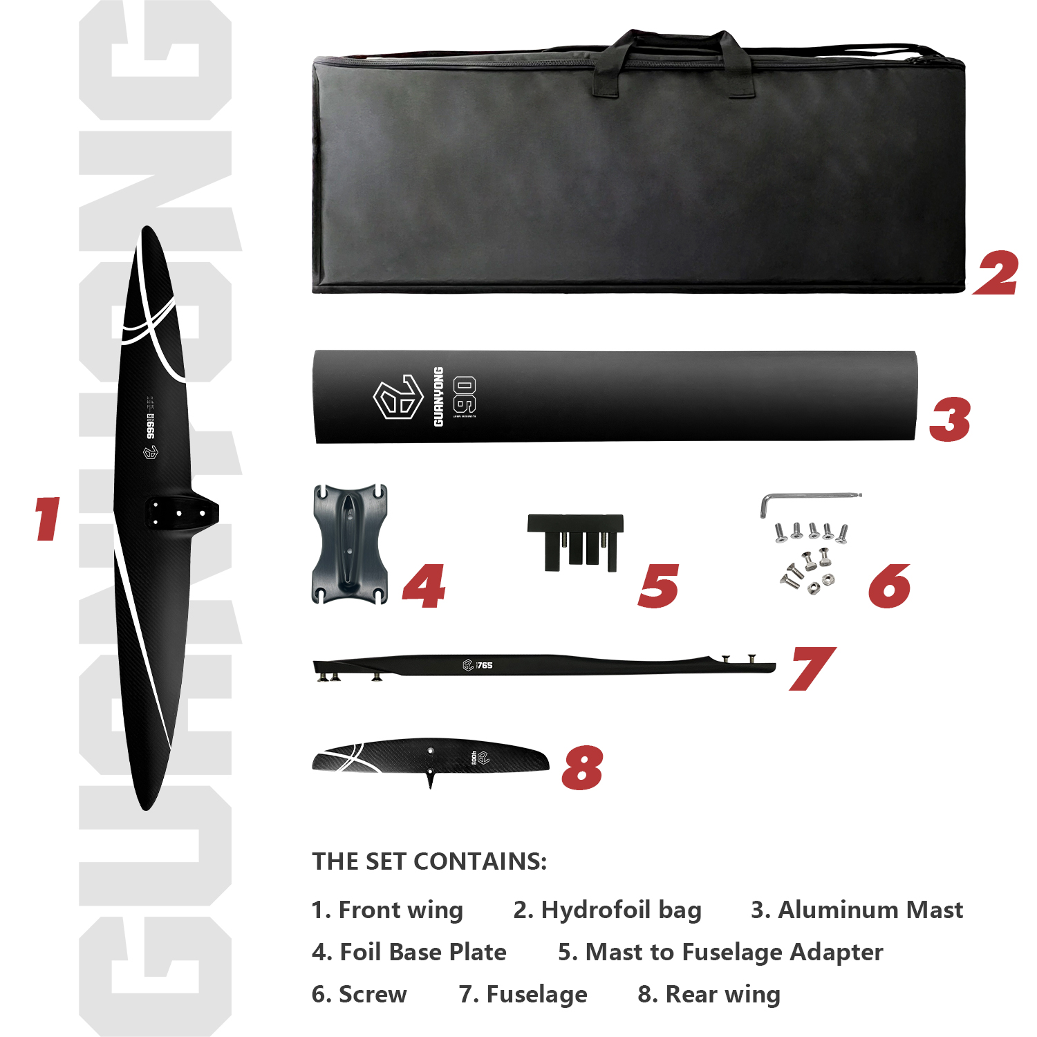Efoil Sufboardd Kite Surf SUP  - Efoil Board Foil Wing Carbon ulasan dan harga