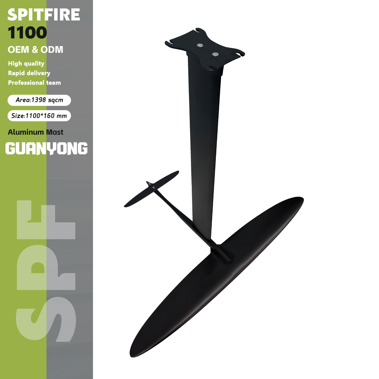 Axis Foil Spitfire 1100 Hydrof - Efoil Board Foil Wing Carbon ulasan dan harga