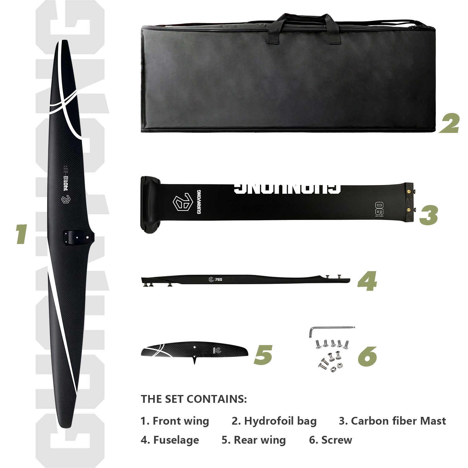 ART 1401 Aluminum Mast sup Win - Efoil Electric Hydrofoil Surfboard ulasan dan harga