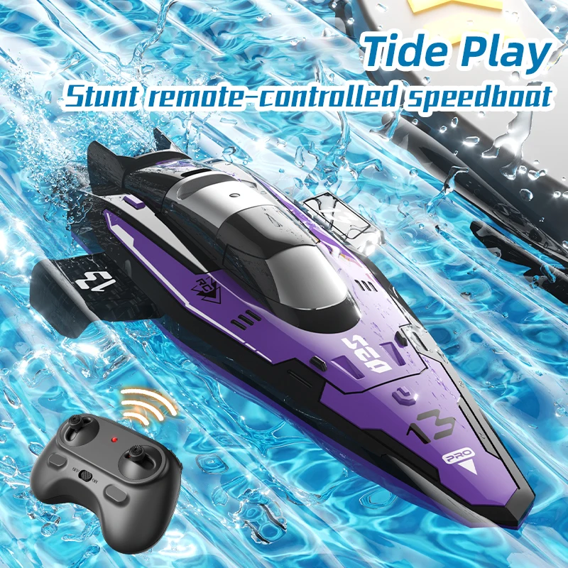 Mini Rc Boat for Kids Remote C - Electric Jet Board Motor ulasan dan harga
