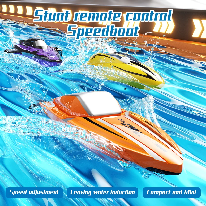 Mini Rc Boat for Kids Remote C - Electric Jet Board Motor ulasan dan harga