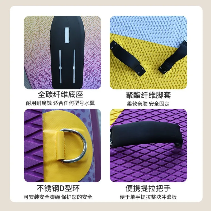 Inflatable Unpowered Hydrofoil - Hydrofoil Wing Set Carbon Fiber ulasan dan harga