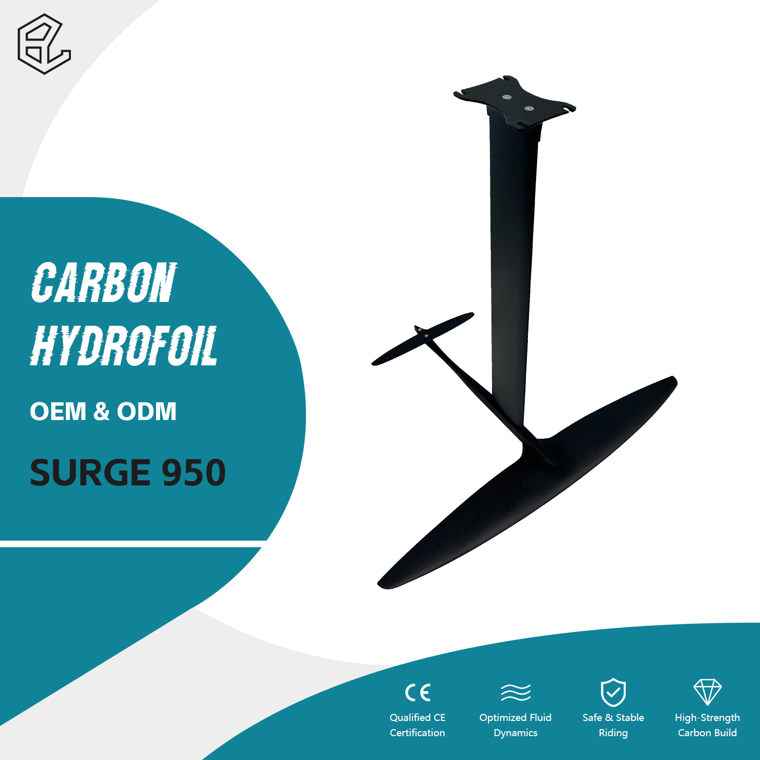 SURGE 950 AXIS Foil High Perfo - Hydrofoil Wing Set Carbon Fiber ulasan dan harga