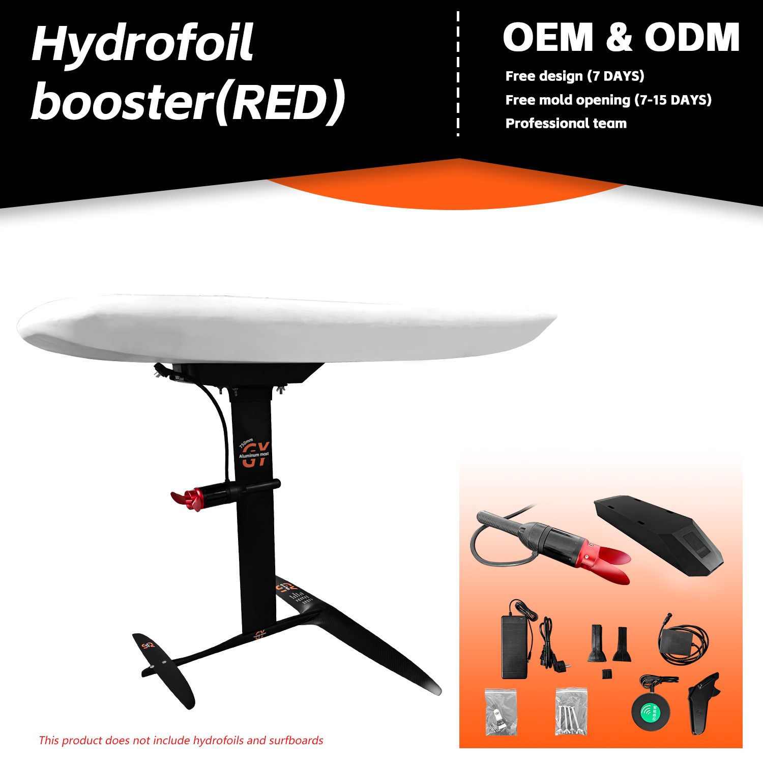 2024 NEW 3000W Power Assist Hy - Electric Surfboard 3000W ulasan dan harga