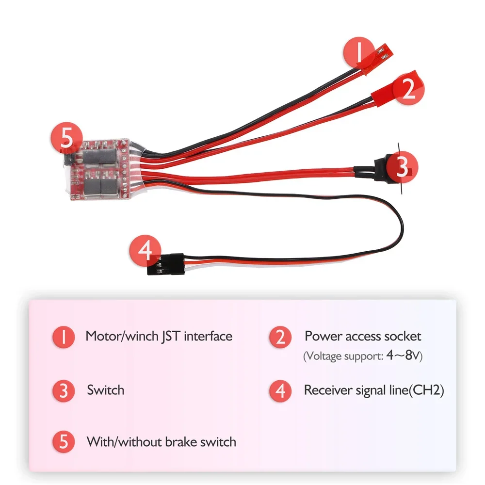 RC 30A Mini Brushed ESC Electr - Electric Jet Board Motor ulasan dan harga