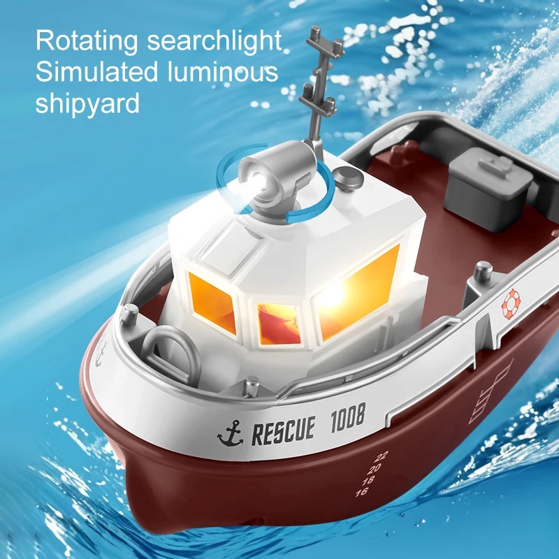 ZWN 1/32 RC Tugboat, 2.4G Long - Electric Jet Board Motor ulasan dan harga