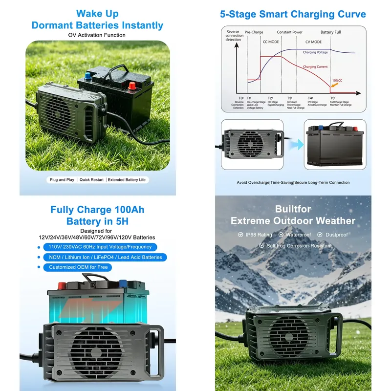 LNLEE LN1500W 48V 25A Lightwei - Electric Surfboard Battery Charger ulasan dan harga